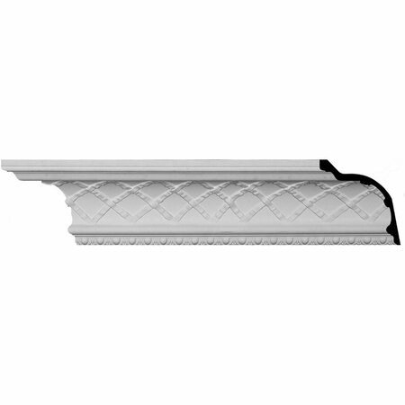 DWELLINGDESIGNS 7.75 x 9 x 11.87 x 96 in. Brightton Crown Moulding DW899334